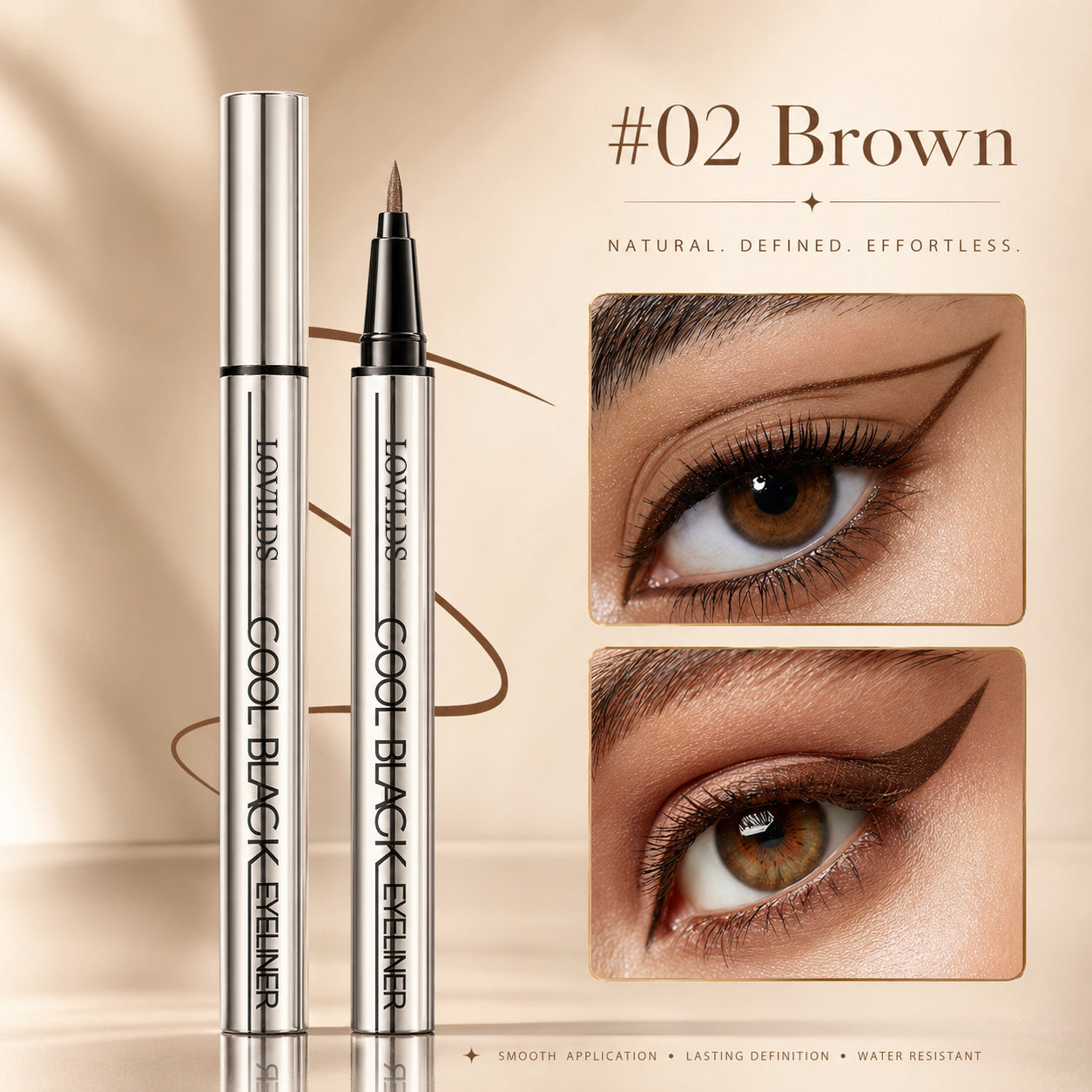 Last Day Buy 1 Get 1 Free✨Waterproof Eyeliner That Stays Put