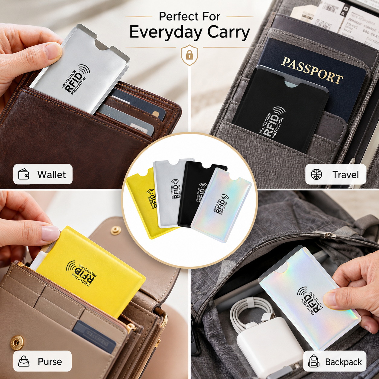 RFID Blocking Card Sleeves