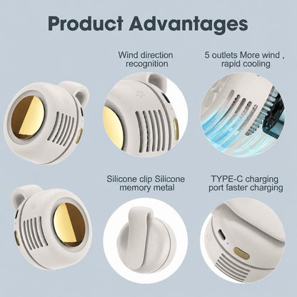 Portable Silent Mini Bladeless Electric Fan