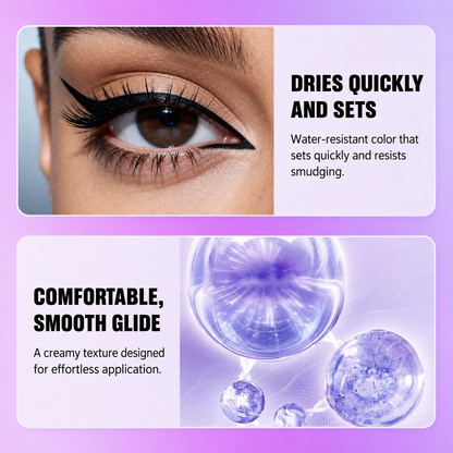 12-SHADE COLORED GEL EYELINER