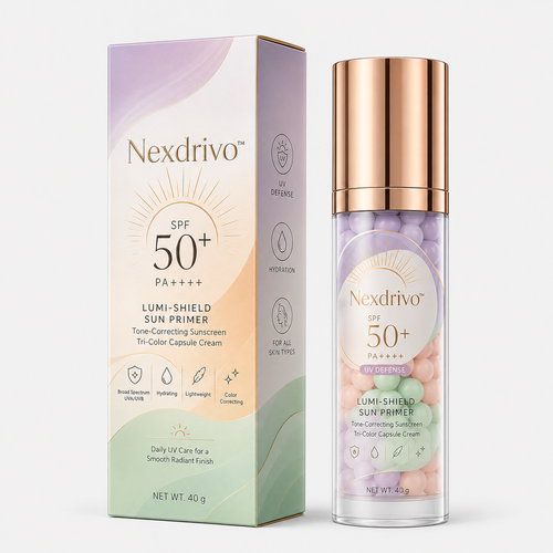 Three-Color Protective Isolation Cream with SPF 50 Coverage