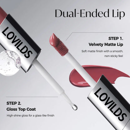 Perfect Twin Lip — Dual-Ended Liquid Lipstick
