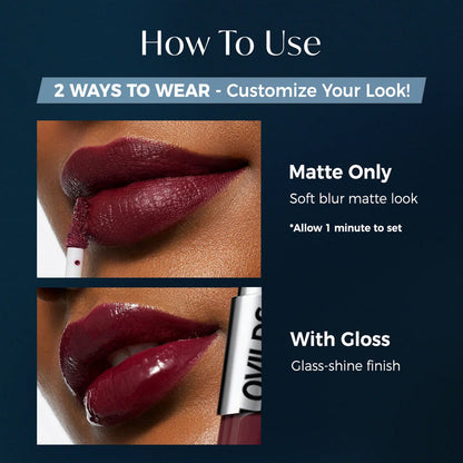 Perfect Twin Lip — Dual-Ended Liquid Lipstick