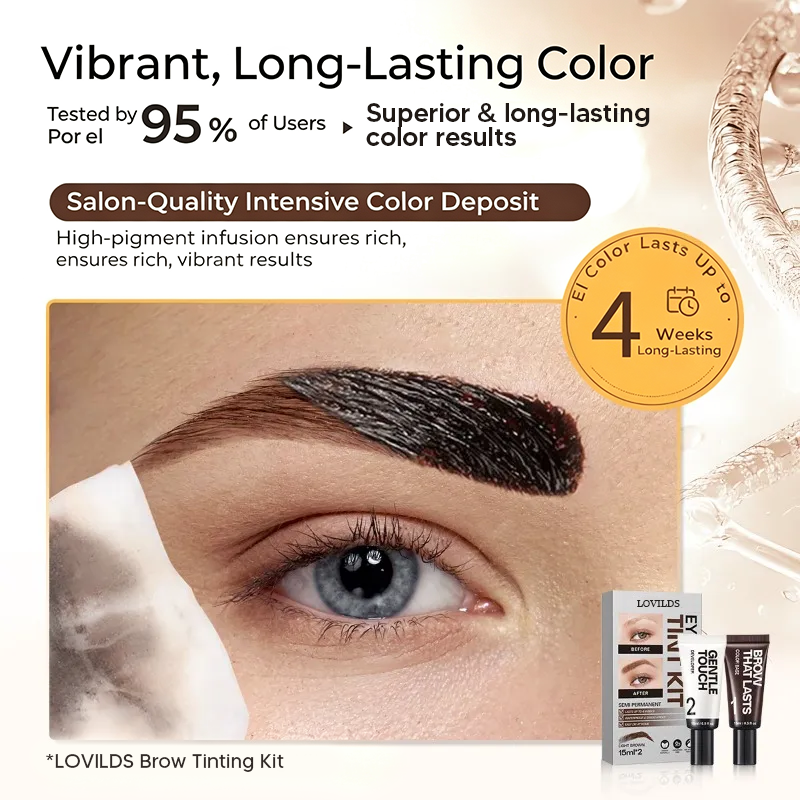 Sweat-proof Eyebrow Tint Kit