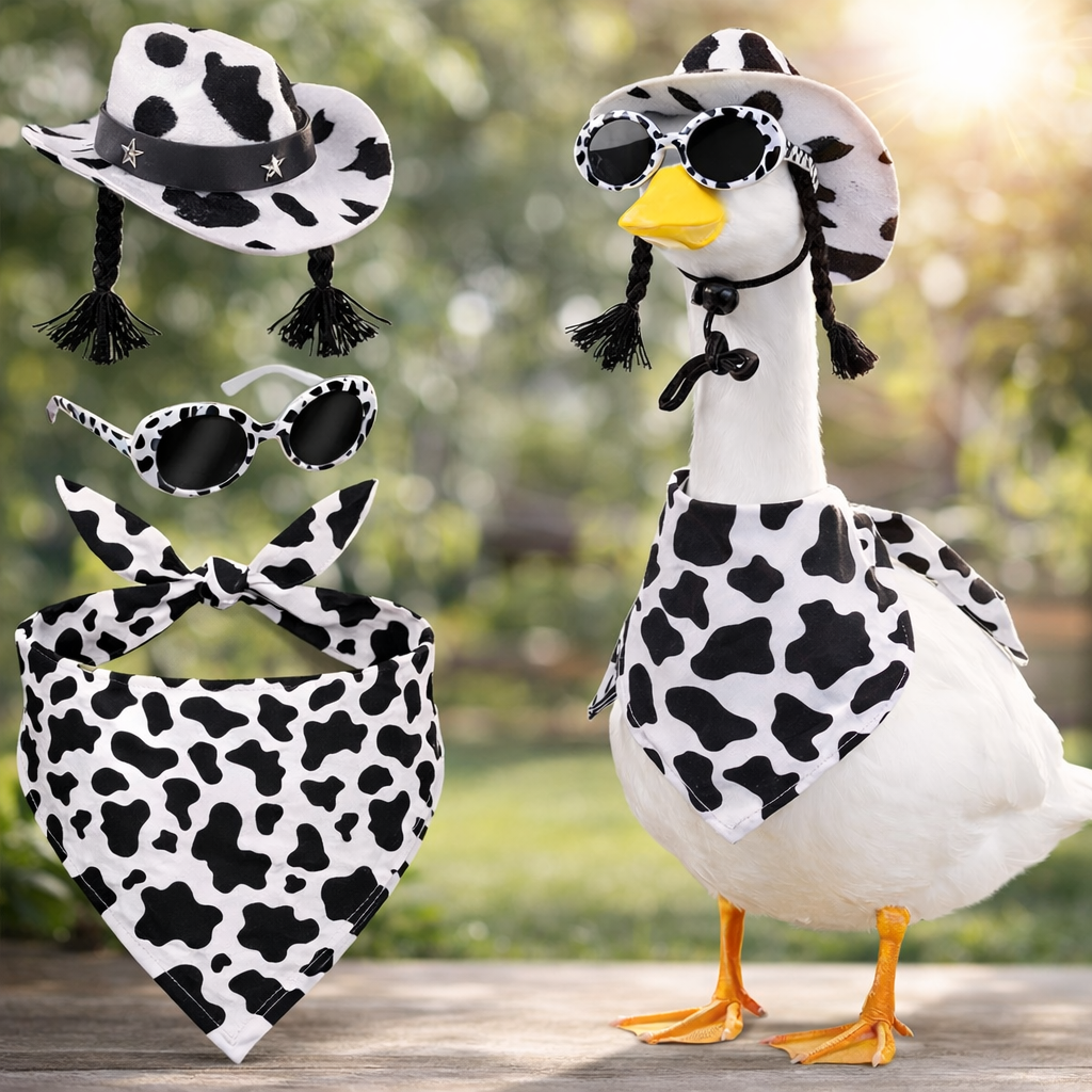 DIY Dress-Up Desk Goose — Magnetic Fun + DIY Decor Accessories💖