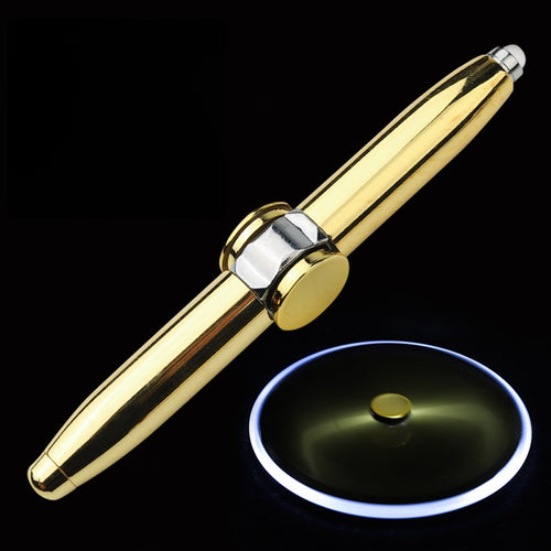 Spin, Write, Glow: The Ultimate 3-in-1 LED Fidget Pen
