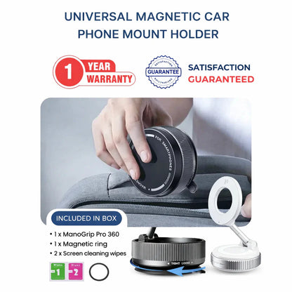 🚗 Universal Magnetic Car Phone Mount Holder 📱—No slips, no distractions