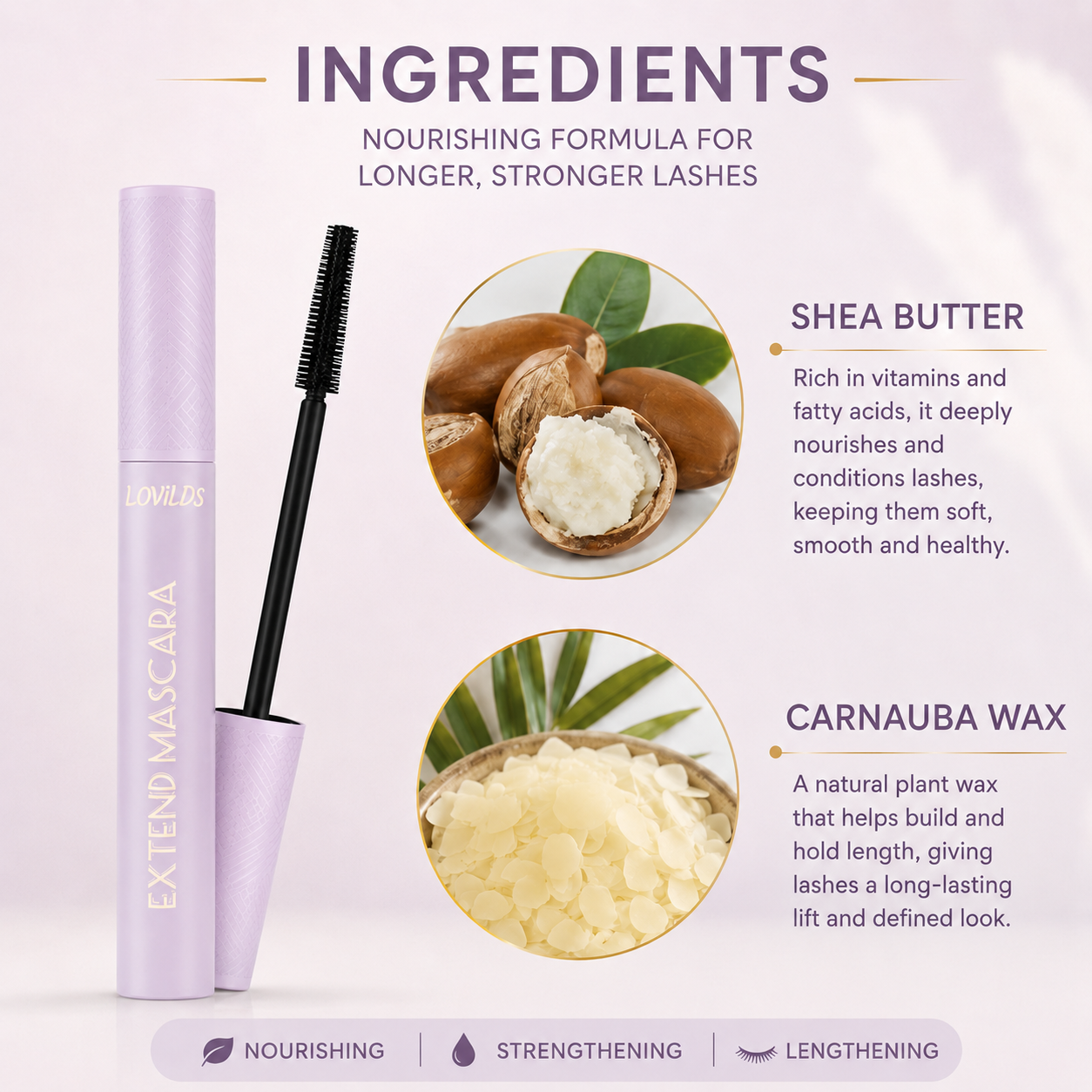 LOVILDS Mascara + Lash Primer
