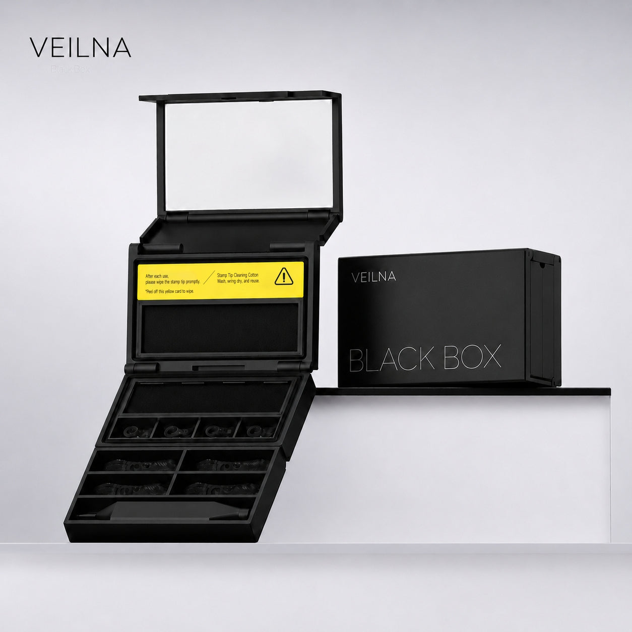 VEILNA Lash & Liner Stamp Kit 3-in-1 Lower Lash & Eyeliner Stamp Kit