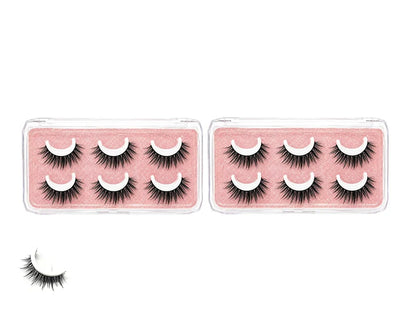 🌺Glue-Free Self-Adhesive Lashes – 3-Second, Natural & Reusable