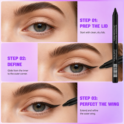 12-SHADE COLORED GEL EYELINER