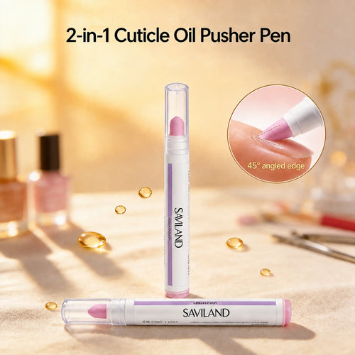 🔥Limited Time 49% OFF | Cuticle Remover Pen Set with Cuticle Oil, Portable Cuticle Softener for Home DIY & Professional Nail Salon Manicure