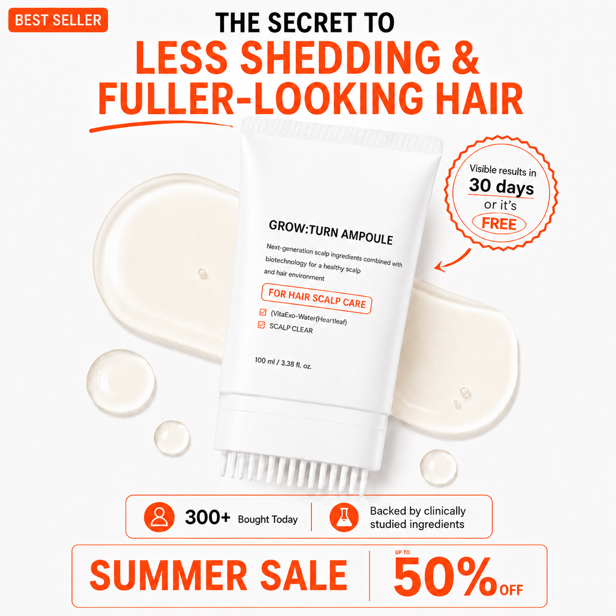 Lazzda Hair Growth Serum
