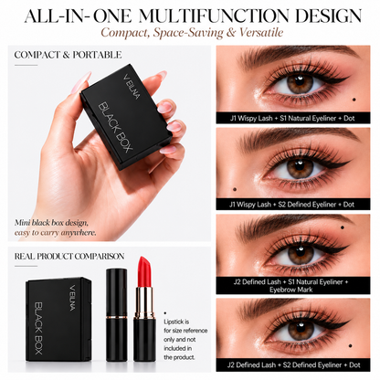 VEILNA Lash & Liner Stamp Kit 3-in-1 Lower Lash & Eyeliner Stamp Kit
