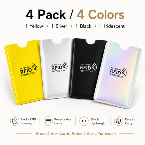 RFID Blocking Card Sleeves