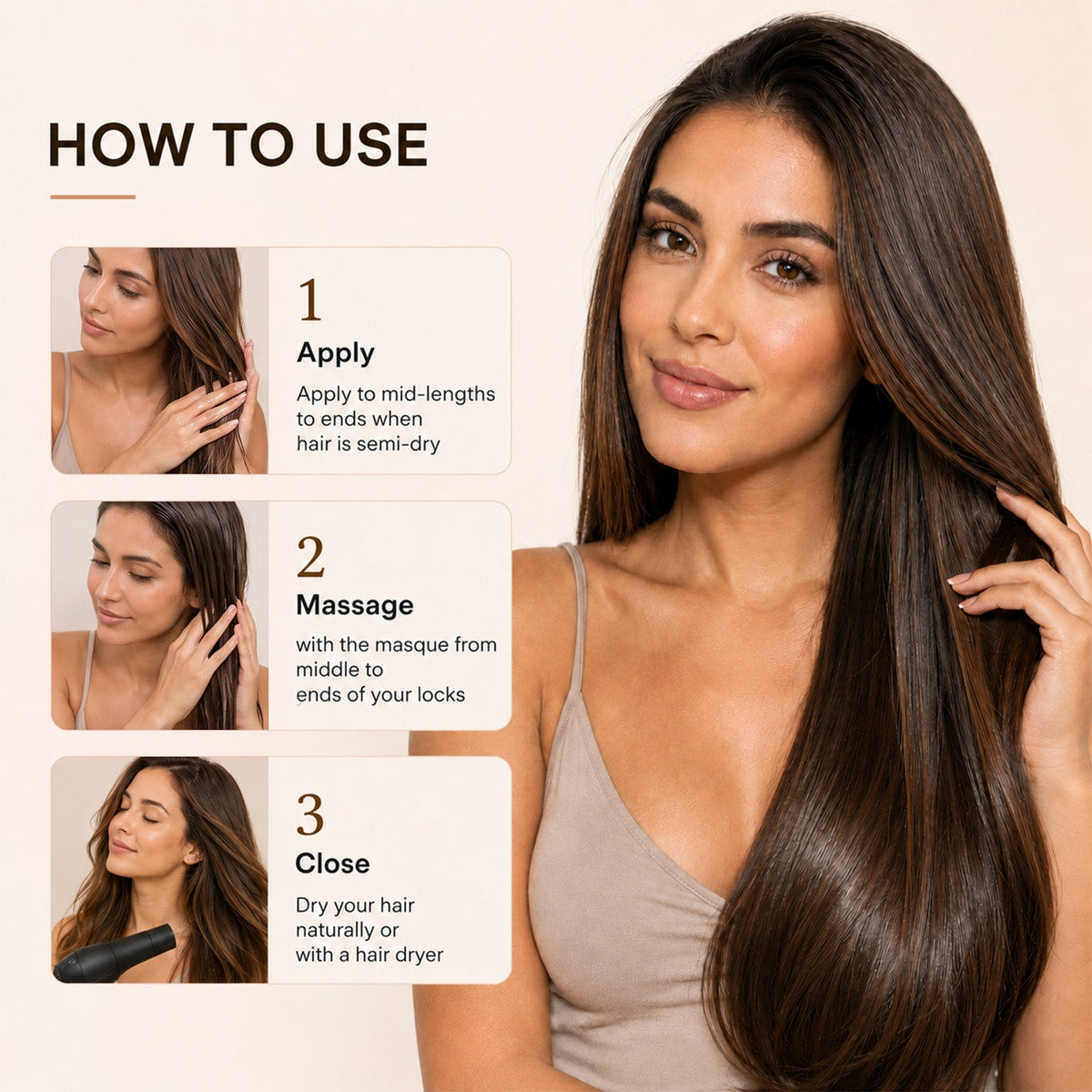 Leave-In Hair Essential Oil Spray