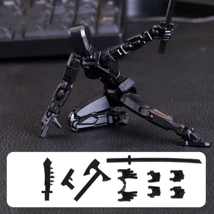 Magnetic antigravity multi-jointed movable doll toys