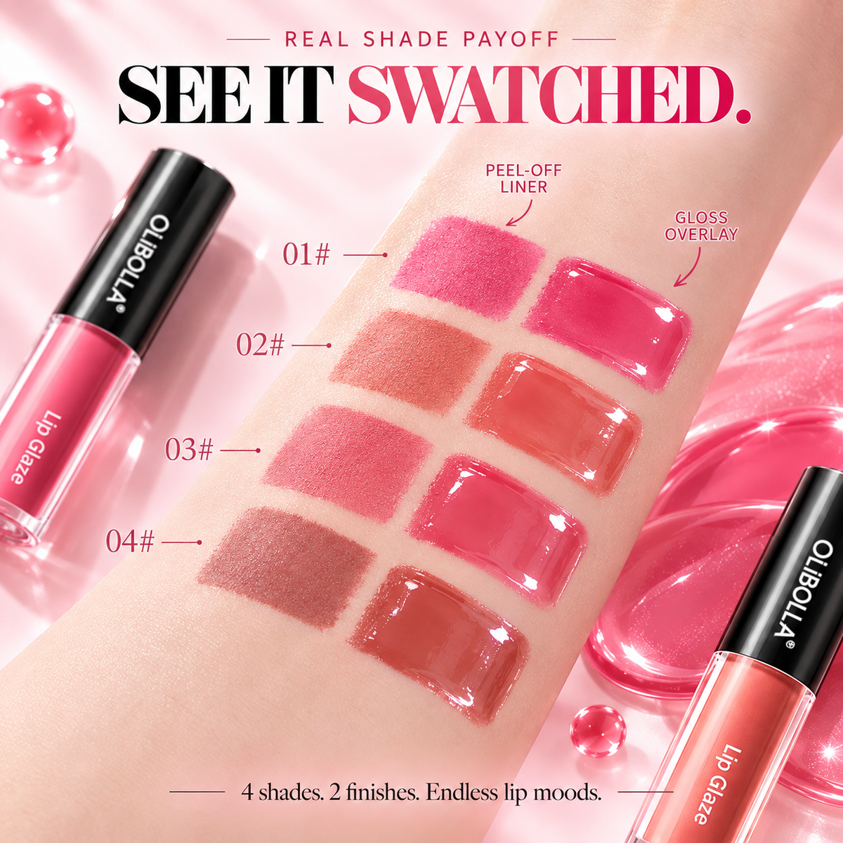 Peel-Off Lip Liner + Gloss Lip Tint