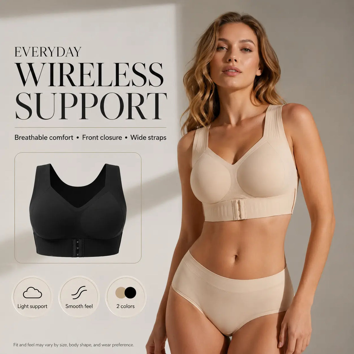 Women's Wireless Comfort Bra 🤍
