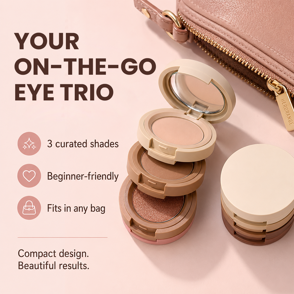 3-in-1 Stackable Eyeshadow Trio