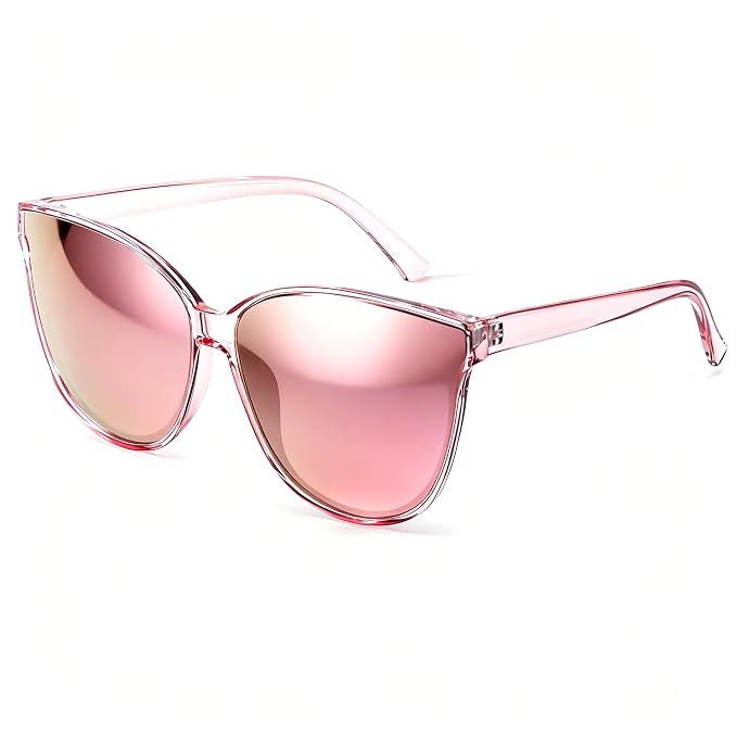 Polarized Cat-Eye Sunglasses with UV400 Protection