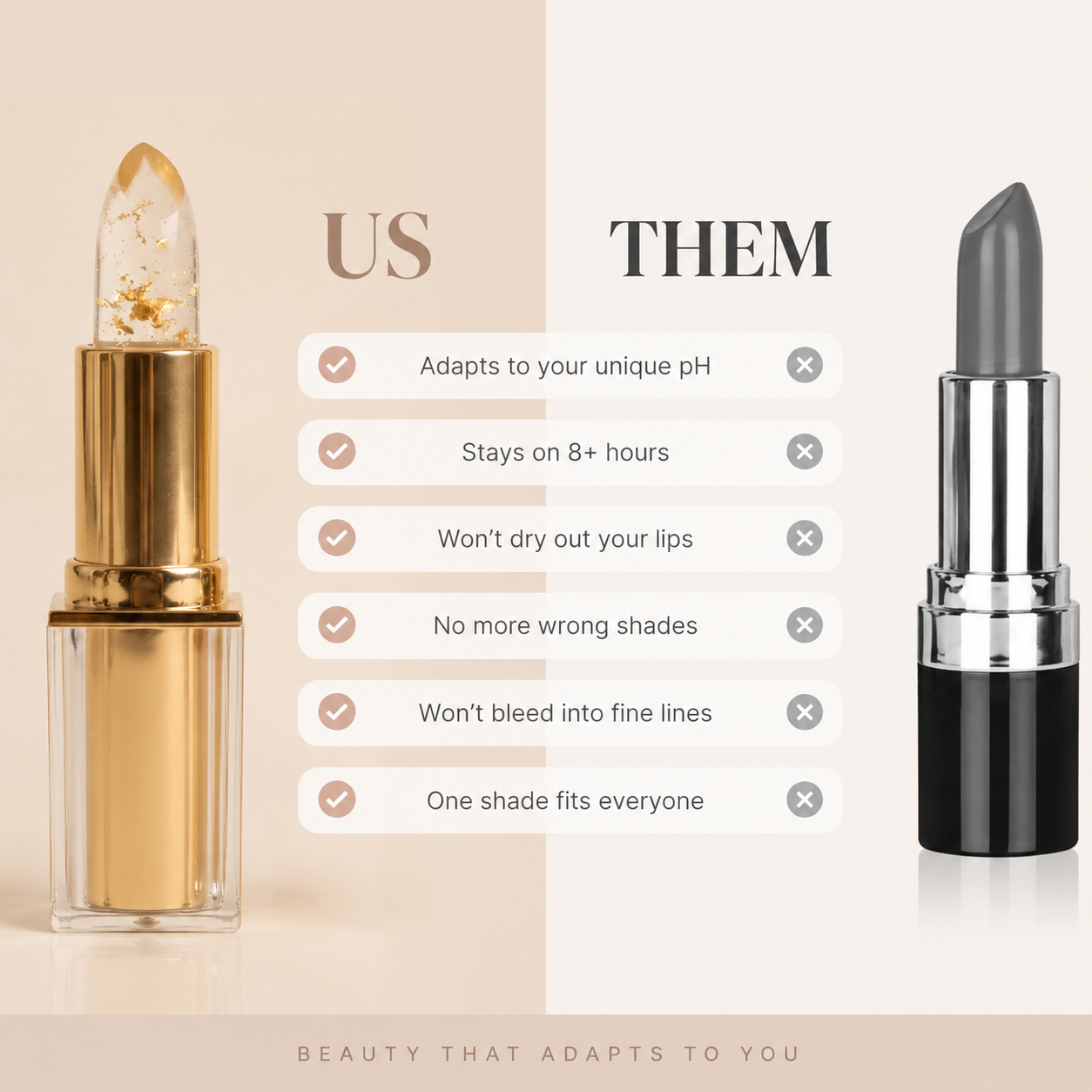 Color Changing Lipstick