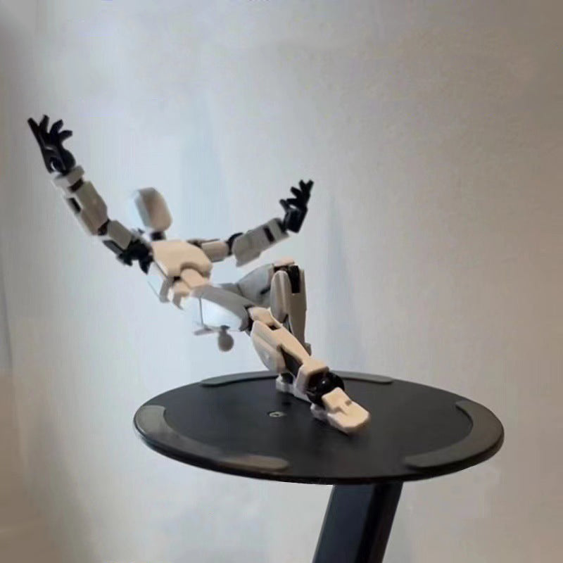 Magnetic antigravity multi-jointed movable doll toys