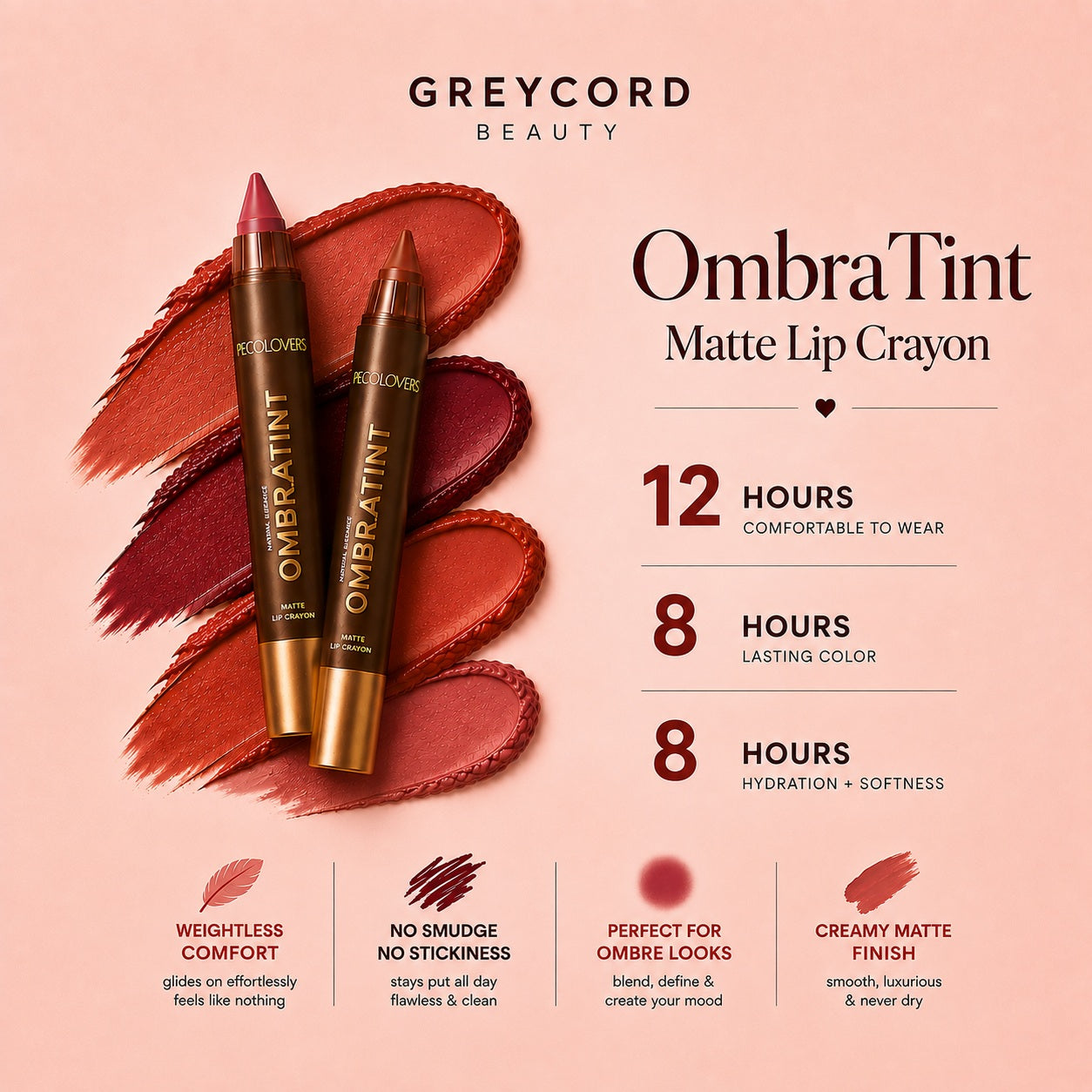 matte lip crayon