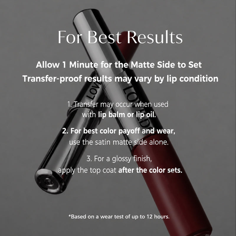 Perfect Twin Lip — Dual-Ended Liquid Lipstick