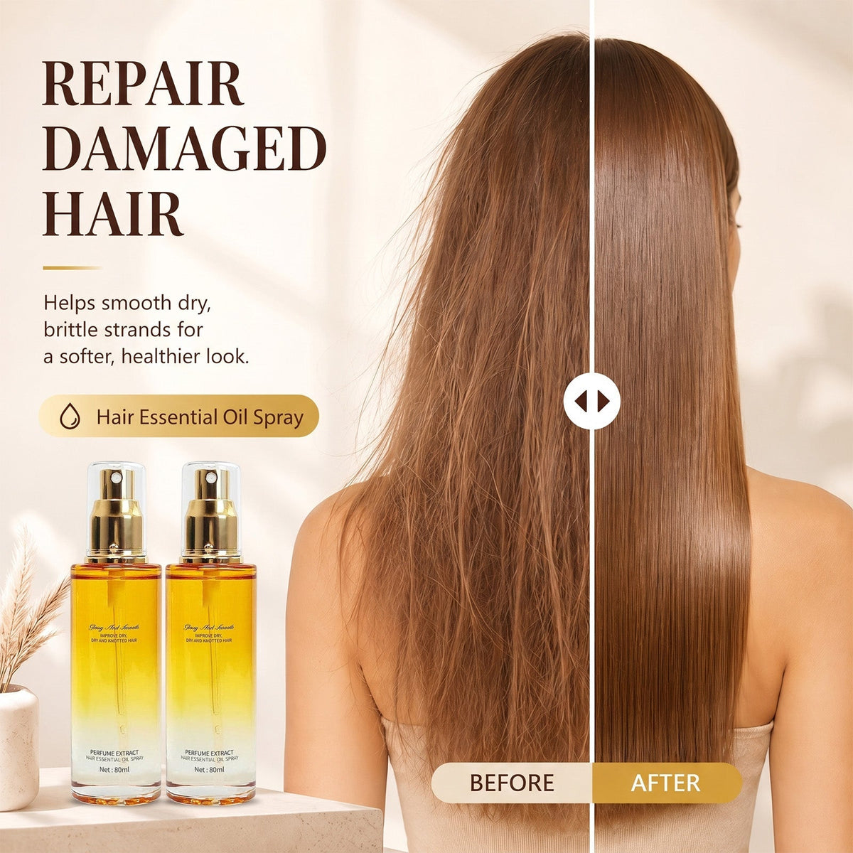 Leave-In Hair Essential Oil Spray
