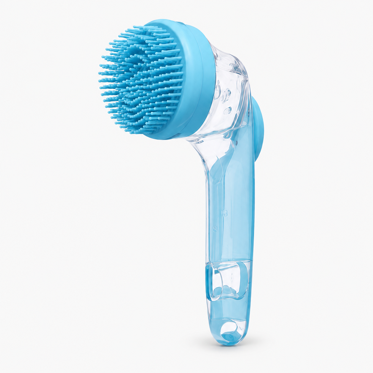 2-in-1 Pet Bath Brush & Shampoo Dispenser