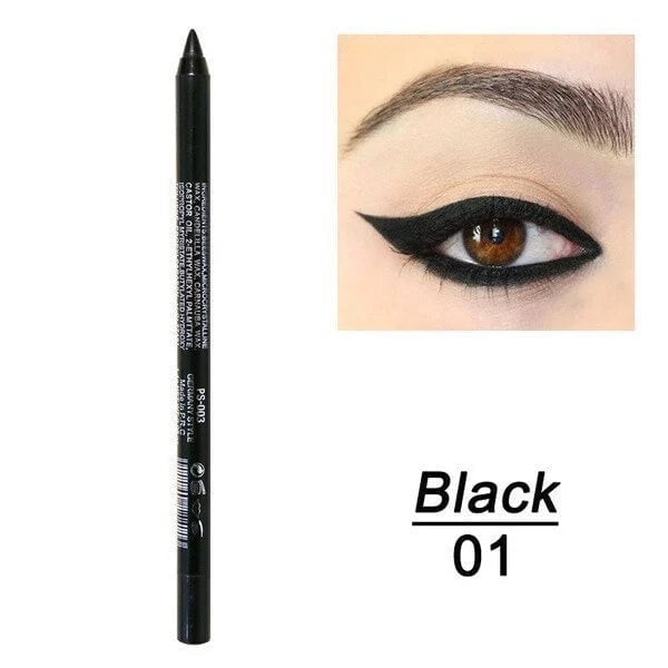 14-Pack Eyeliner Pencil Waterproof Colored Paste Liners