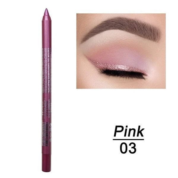 14-Pack Eyeliner Pencil Waterproof Colored Paste Liners