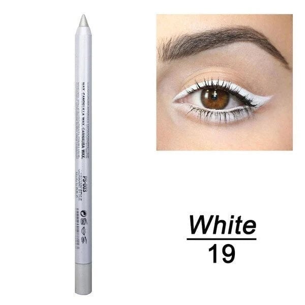 14-Pack Eyeliner Pencil Waterproof Colored Paste Liners
