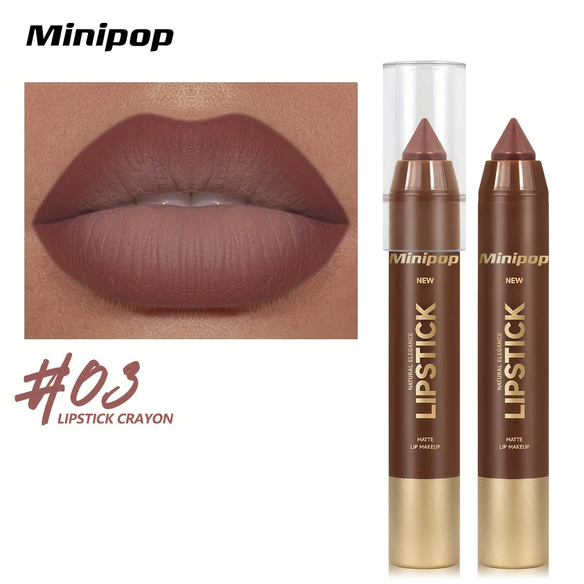 matte lip crayon