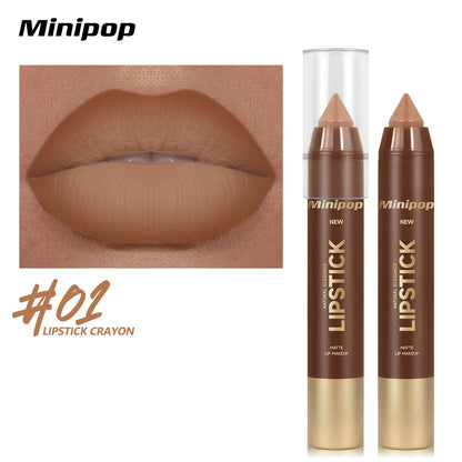 matte lip crayon