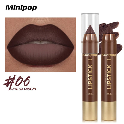 matte lip crayon