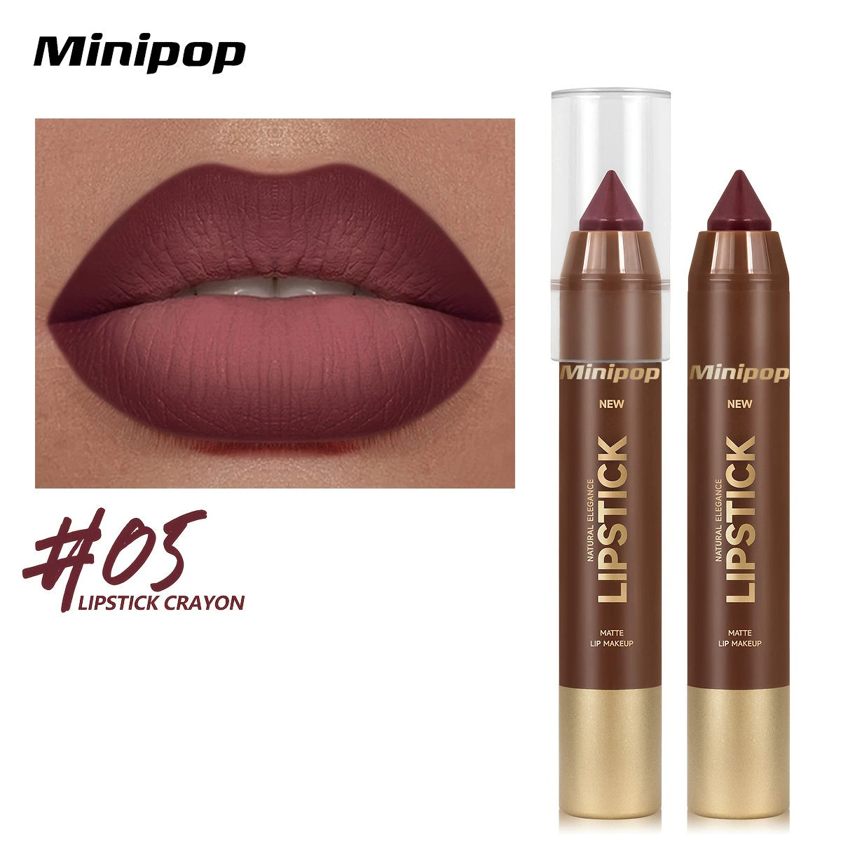 matte lip crayon