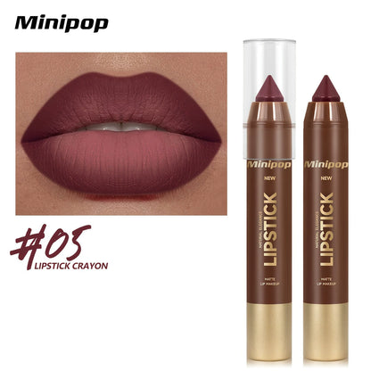 matte lip crayon
