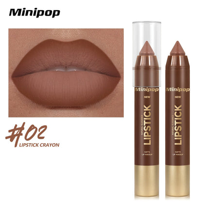 matte lip crayon