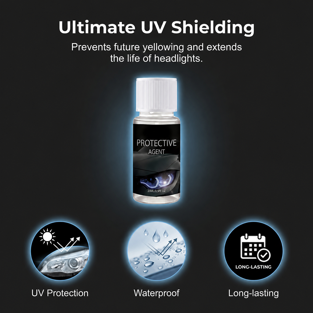 QIAWI Headlight Renewal Kit
