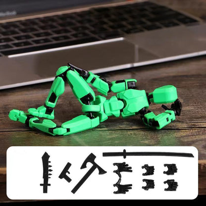 Magnetic antigravity multi-jointed movable doll toys