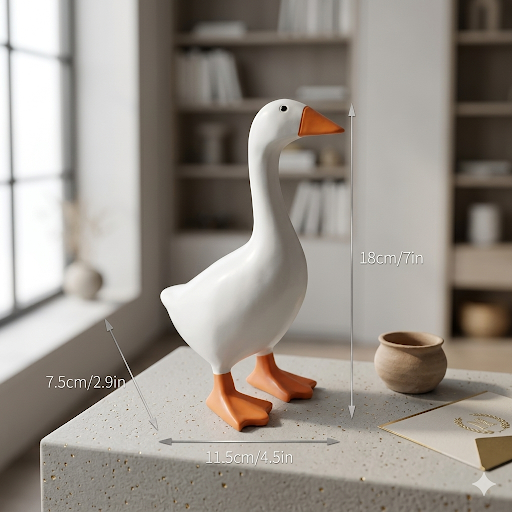 DIY Dress-Up Desk Goose — Magnetic Fun + DIY Decor Accessories💖