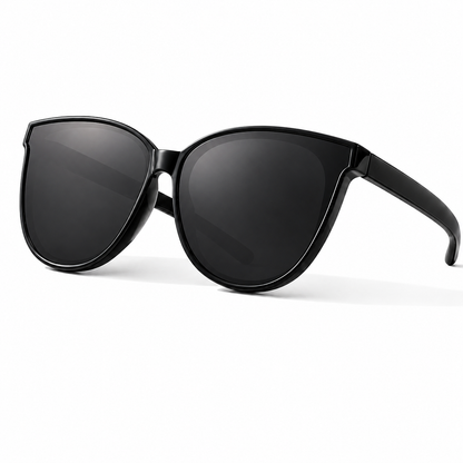 Polarized Cat-Eye Sunglasses with UV400 Protection