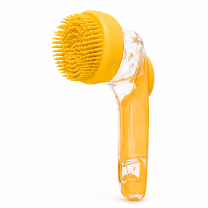 2-in-1 Pet Bath Brush & Shampoo Dispenser