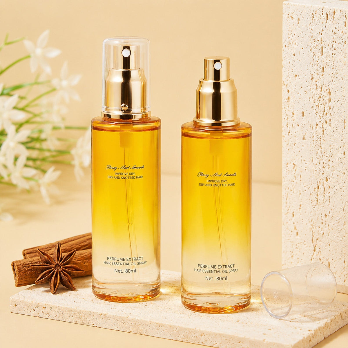 Leave-In Hair Essential Oil Spray