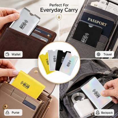 RFID Blocking Card Sleeves