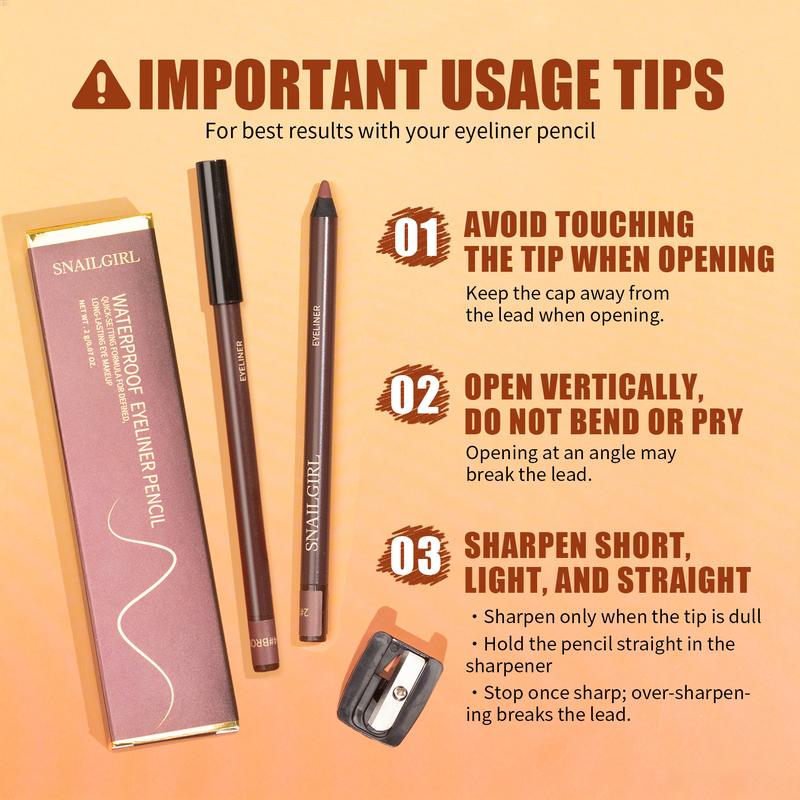 24HR Waterproof Eyeliner Pencil