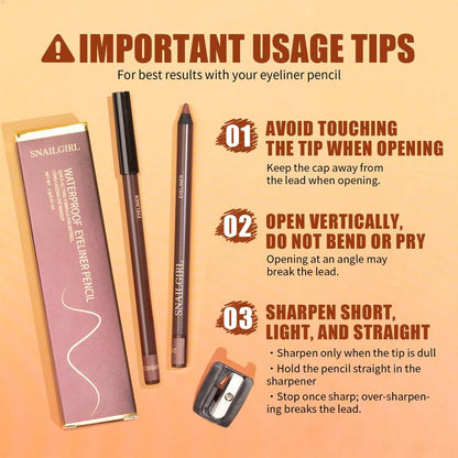 24HR Waterproof Eyeliner Pencil