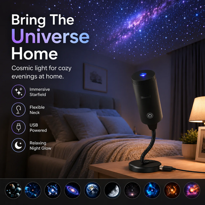 Plug-&-Play HD Star Projector